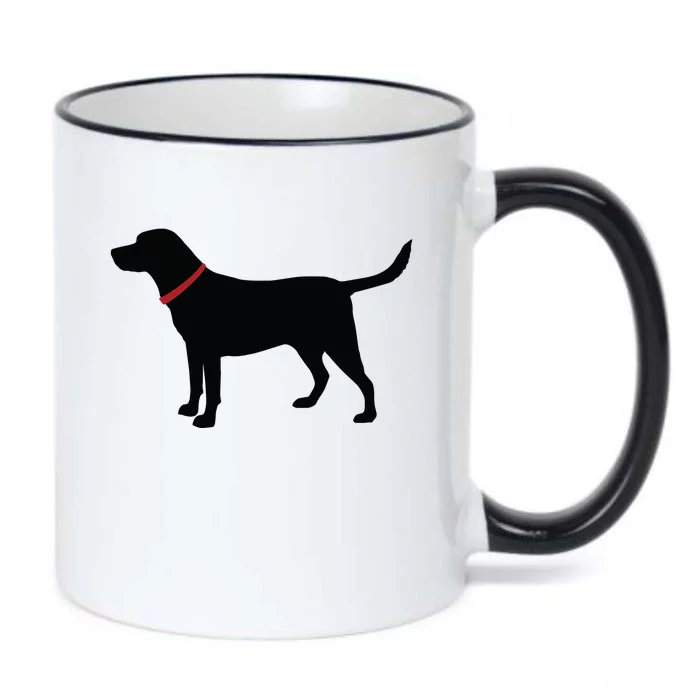 Labrador Retriever Black Black Color Changing Mug