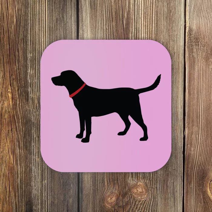 Labrador Retriever Black Coaster