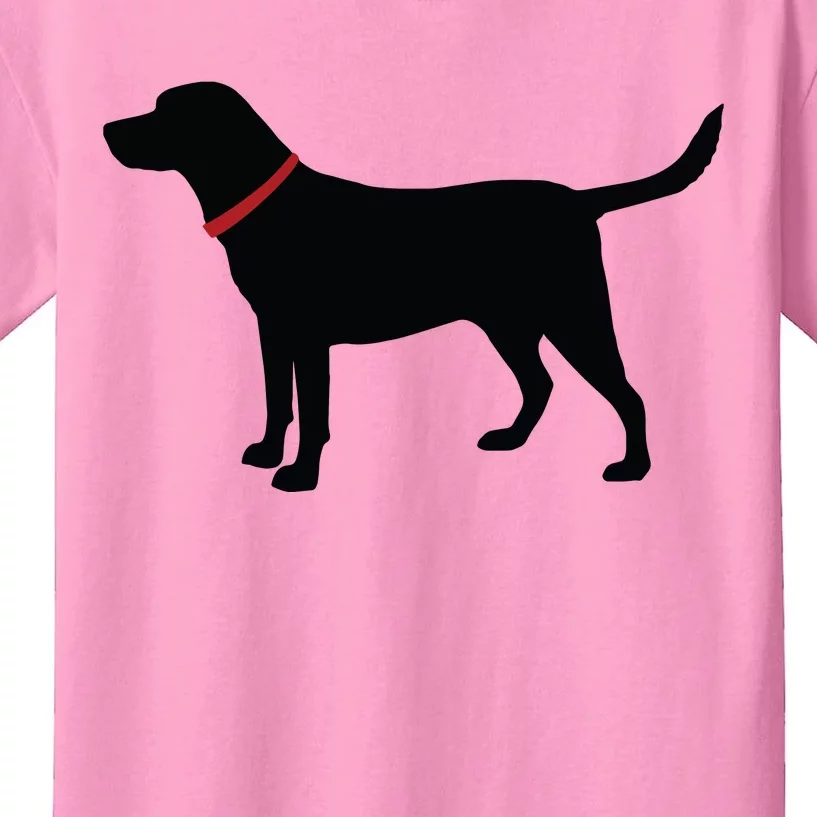 Labrador Retriever Black Kids T-Shirt