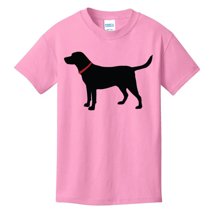 Labrador Retriever Black Kids T-Shirt