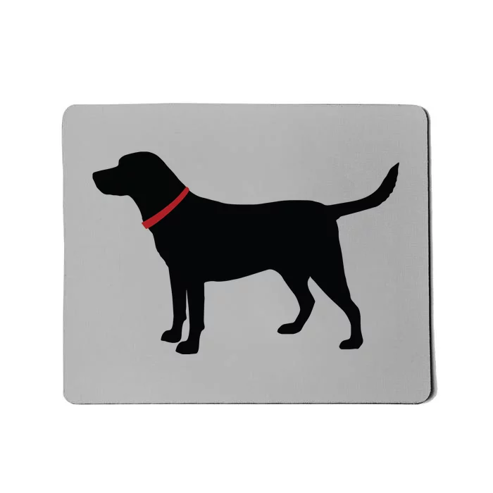 Labrador Retriever Black Mousepad