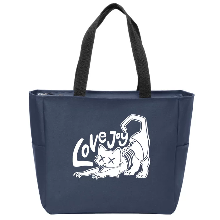 Lovejoy Rock Band Zip Tote Bag