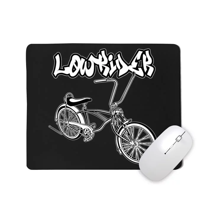 Low Rider Bicycle For . Chicano Cholo Lowrider Bike Mousepad