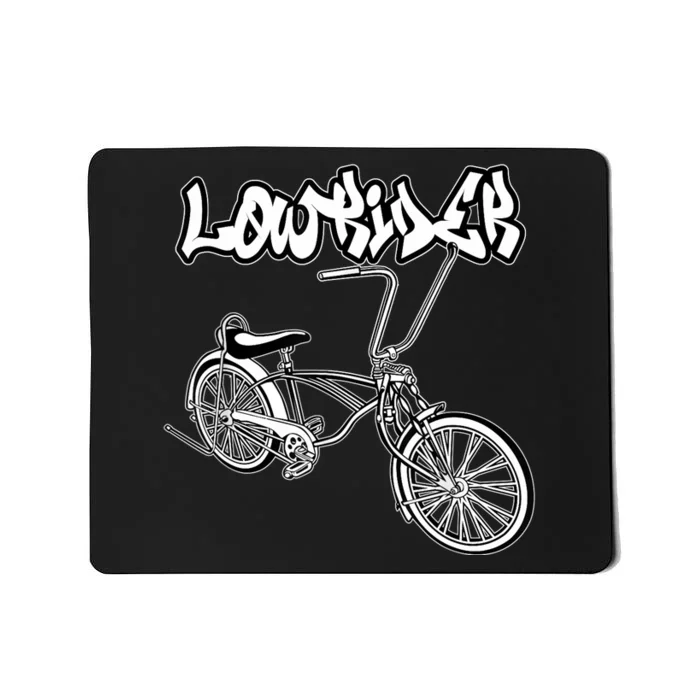 Low Rider Bicycle For . Chicano Cholo Lowrider Bike Mousepad