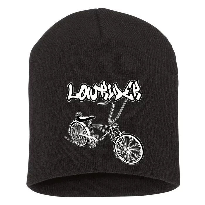 Low Rider Bicycle For . Chicano Cholo Lowrider Bike Short Acrylic Beanie