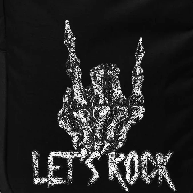 Lets Rock Band S Rock And Roll Concert Graphic S Impact Tech Backpack