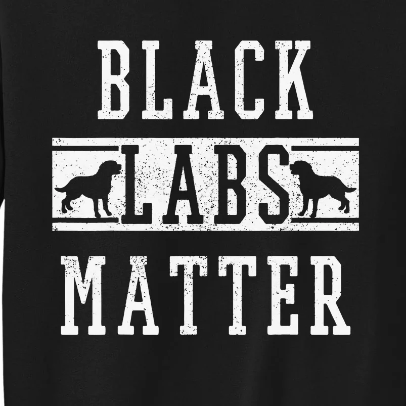 Labrador Retriever Black Labs Matter Dog Lover Owner Gift Sweatshirt