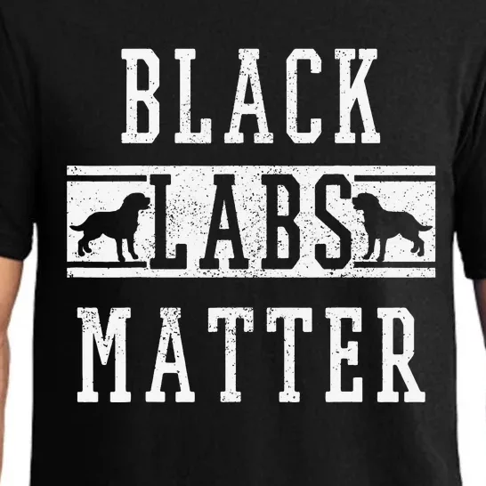 Labrador Retriever Black Labs Matter Dog Lover Owner Gift Pajama Set