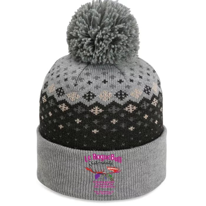 Le Rogue Bull Ristorante Gourmet Dining on the Mudflats AK The Baniff Cuffed Pom Beanie