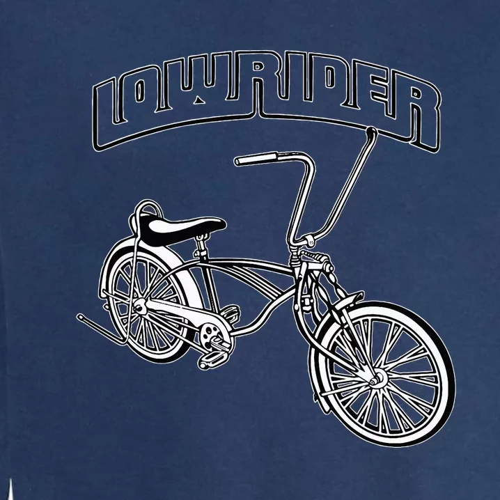 Low Rider Bicycle For Chicano Cholo Lowrider Bike Garment-Dyed Sweatshirt