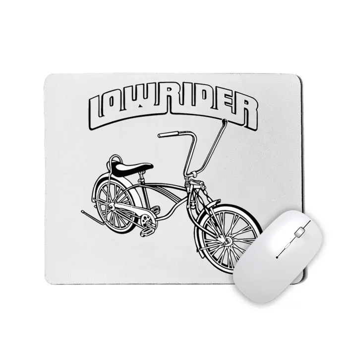 Low Rider Bicycle Chicano Cholo Lowrider Bike Mousepad