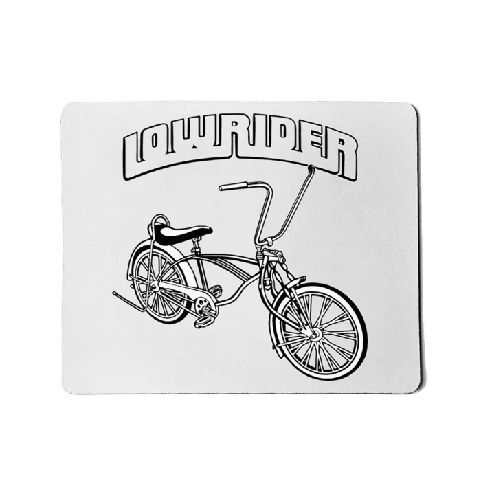 Low Rider Bicycle Chicano Cholo Lowrider Bike Mousepad