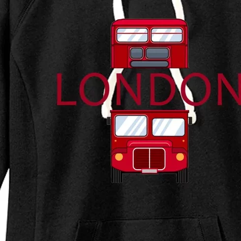 London Red Bus Women's Fleece Hoodie