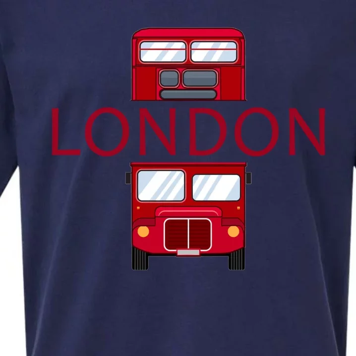 London Red Bus Sueded Cloud Jersey T-Shirt