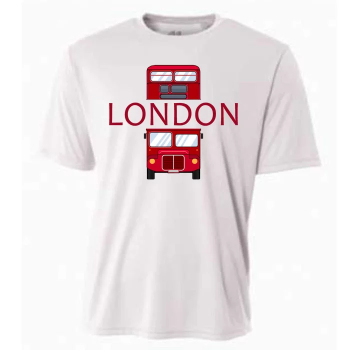 London Red Bus Cooling Performance Crew T-Shirt