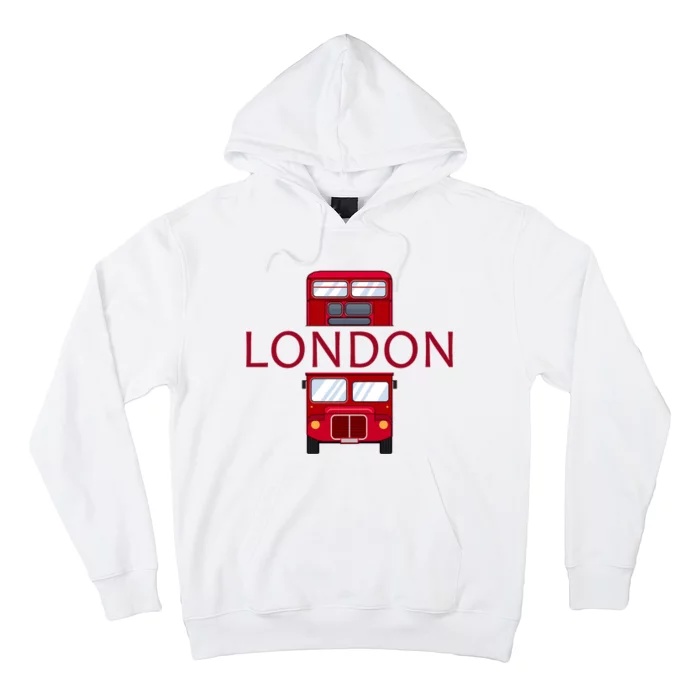 London Red Bus Hoodie