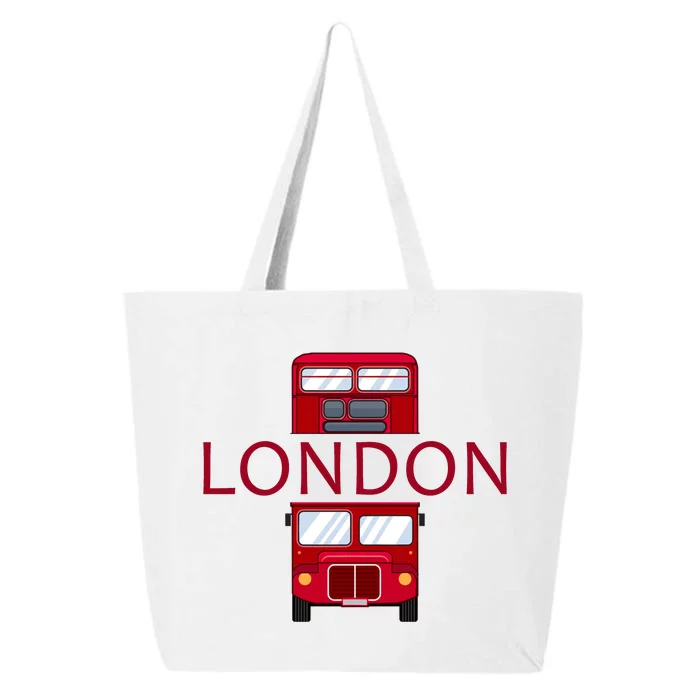 London Red Bus 25L Jumbo Tote