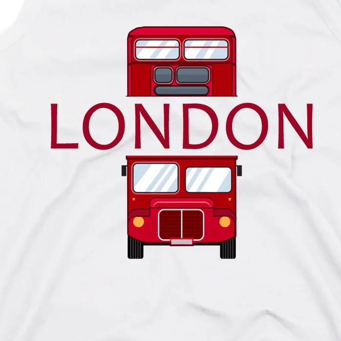 London Red Bus Tank Top