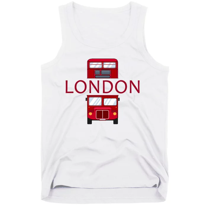 London Red Bus Tank Top