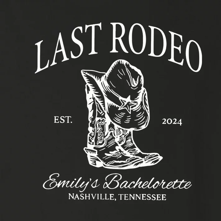 Last Rodeo Bachelorette Toddler Long Sleeve Shirt