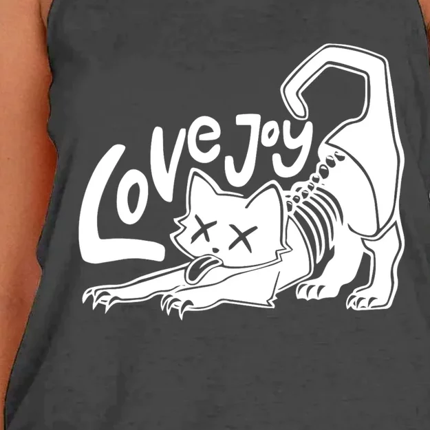 Lovejoy Rock Band Women's Knotted Racerback Tank