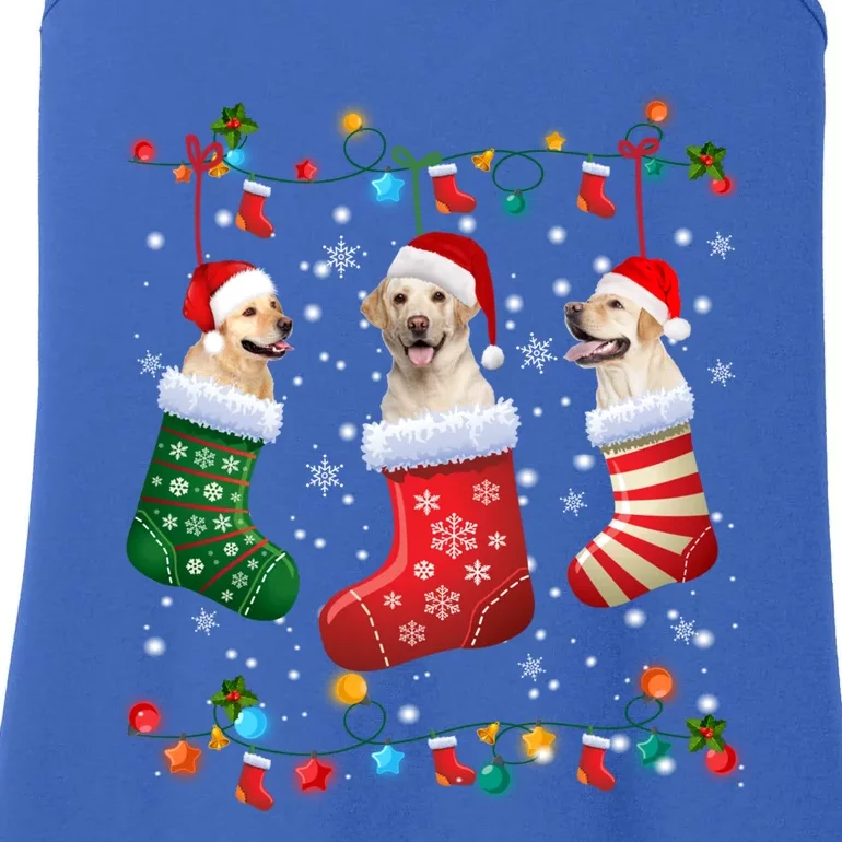 Labrador Retriever Christmas Socks Funny Xmas Dog Lover Cool Gift Ladies Essential Tank