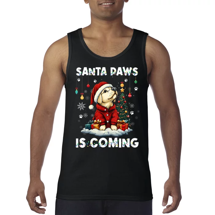 Labrador Retriever Christmas Tree Decorations Dog Lover Xmas Tank Top