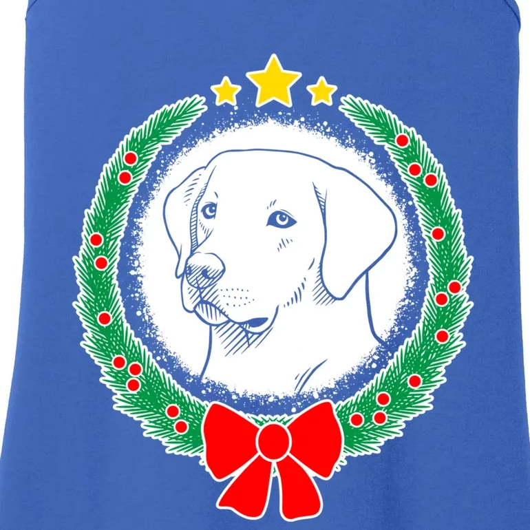 Labrador Retriever Christmas Xmas Dog Great Gift Ladies Essential Tank