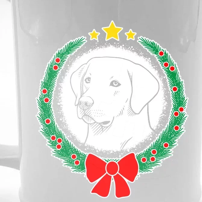 Labrador Retriever Christmas Xmas Dog Great Gift Front & Back Beer Stein