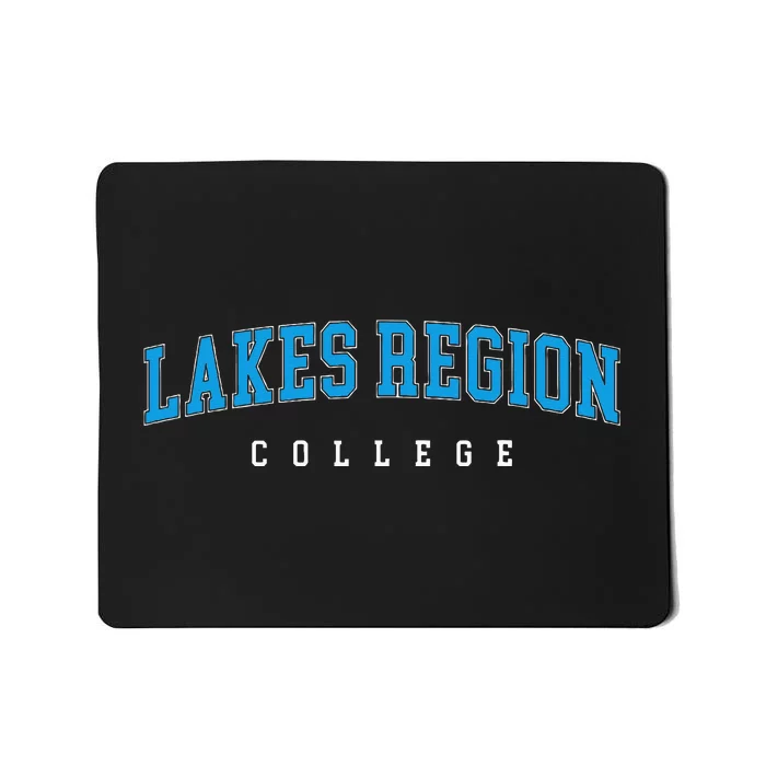 Lakes Region Community College Arch Vintage Mousepad