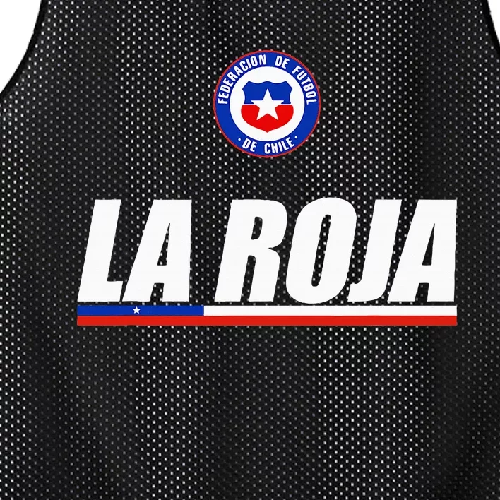 La Roja Chilean Futbol Camiseta Republic Of Chile Soccer Fan Mesh Reversible Basketball Jersey Tank