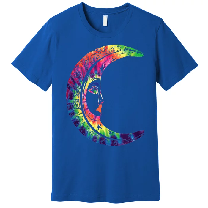 Lgbtq Rainbow Crescent Moon Pride Month Premium T-Shirt