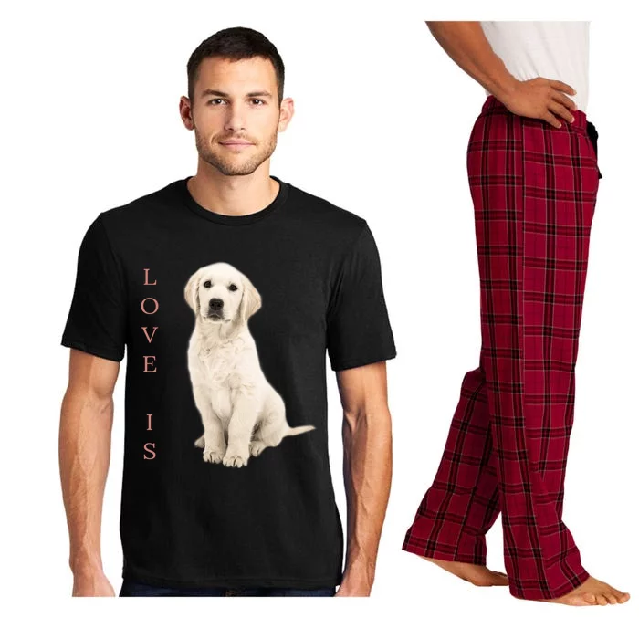 Labrador Retriever Cool Gift White Lab Dog Mom Gift Pajama Set