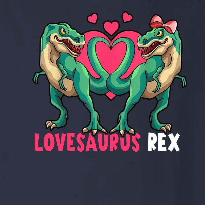 Lovesaurus Rex Cute Gift Toddler Long Sleeve Shirt