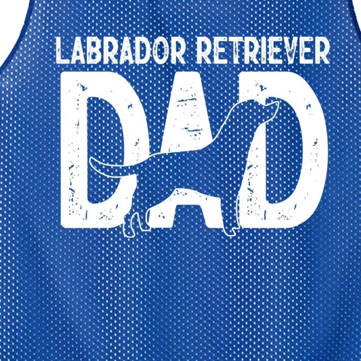 Labrador Retriever Dog Lab Dad Puppy Lover Father Cool Gift Mesh Reversible Basketball Jersey Tank