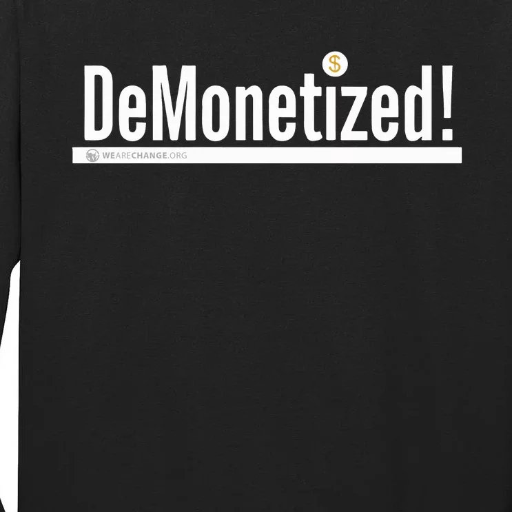 Luke Rudkowski Demonetized Tall Long Sleeve T-Shirt