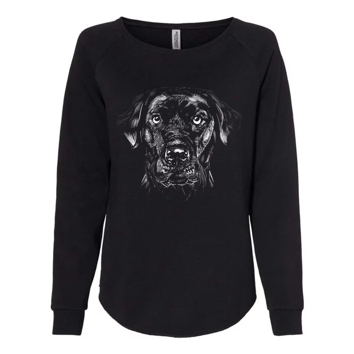 Labrador Retriever Dog Lovers Gift Womens California Wash Sweatshirt