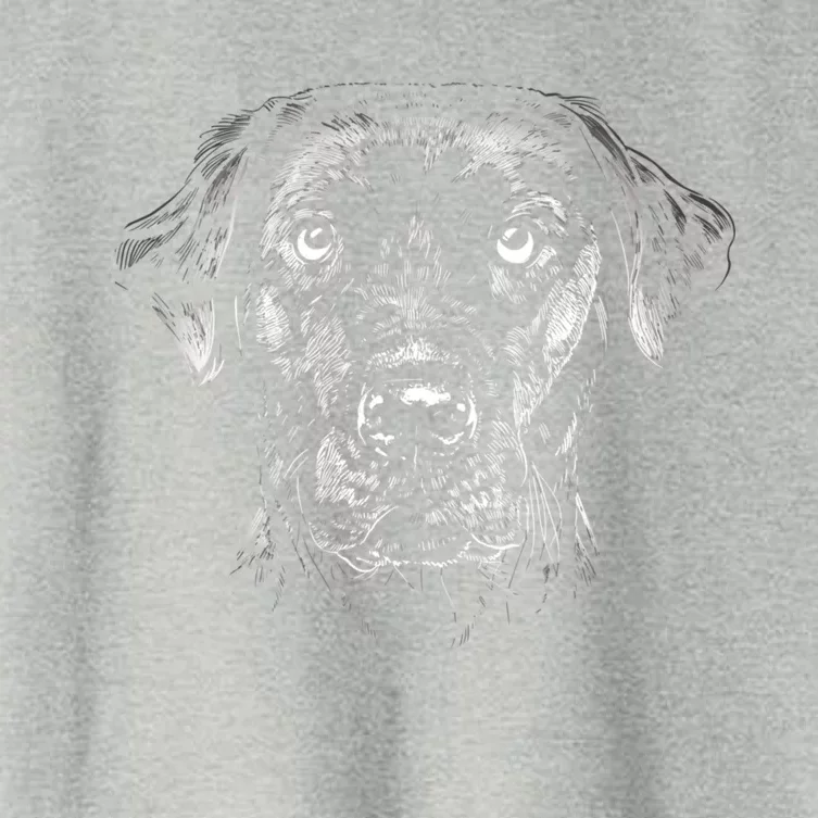 Labrador Retriever Dog Lovers Gift Women's Crop Top Tee