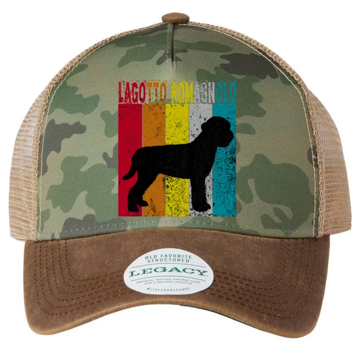 Lagotto Romagnolo Dog Vintage Retro Style Gif Cool Gift Legacy Tie Dye Trucker Hat