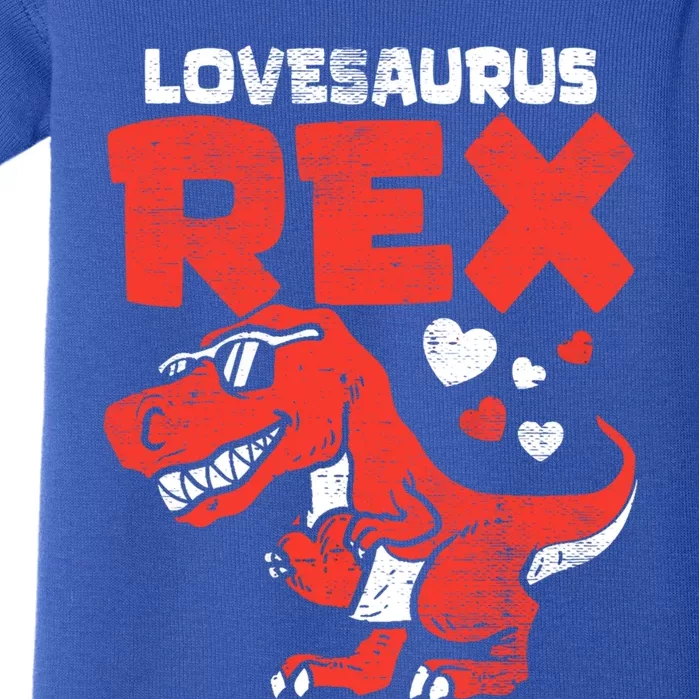 Lovesaurus Rex Dinosaur Dino Cute Valentines Day Meaningful Gift Baby Bodysuit