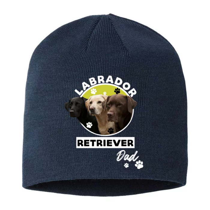 Labrador Retriever Dog Dad 8 1/2in Sustainable Knit Beanie