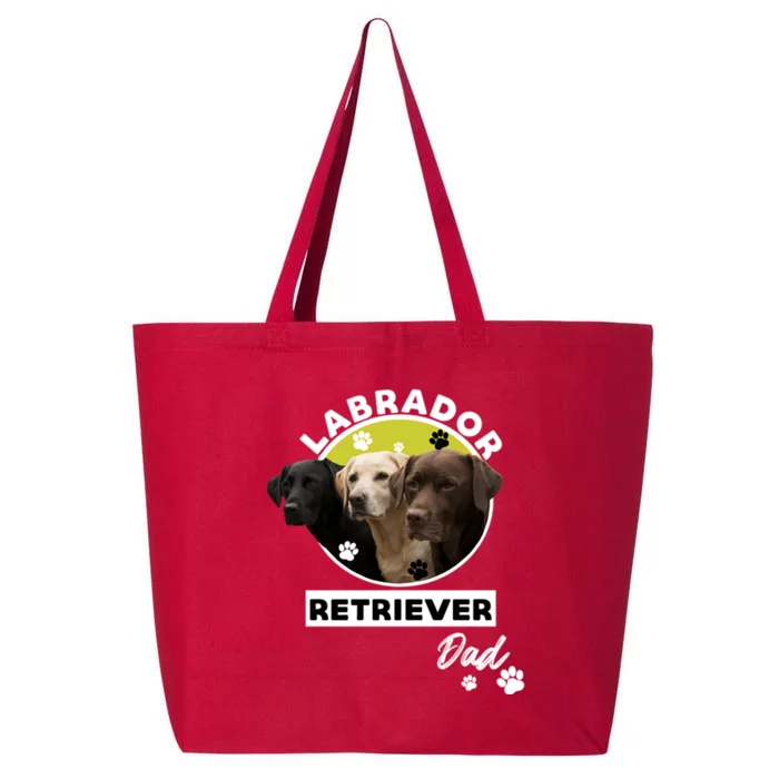 Labrador Retriever Dog Dad 25L Jumbo Tote