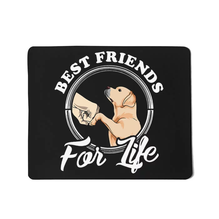 Labrador Retriever Design Funny Labrador Lovers Mousepad