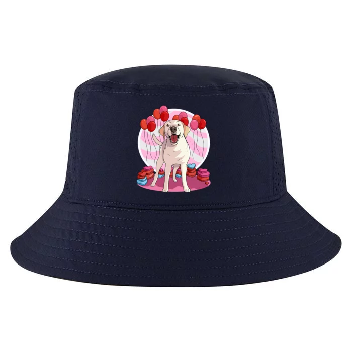 Labrador Retriever Dog Lover Heart Valentine Day Gift Cool Comfort Performance Bucket Hat