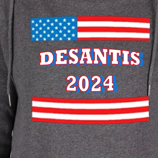 LCEMCOLDAE Ron Desantis For President 2024 Womens Funnel Neck Pullover Hood