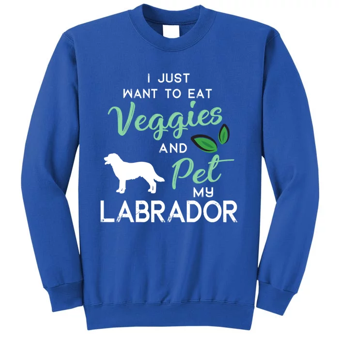 Labrador Retriever Dog Cigar Lover Owner Xmas Birthday Gift Sweatshirt