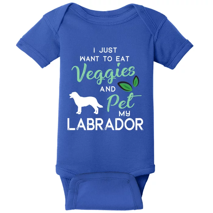 Labrador Retriever Dog Cigar Lover Owner Xmas Birthday Gift Baby Bodysuit