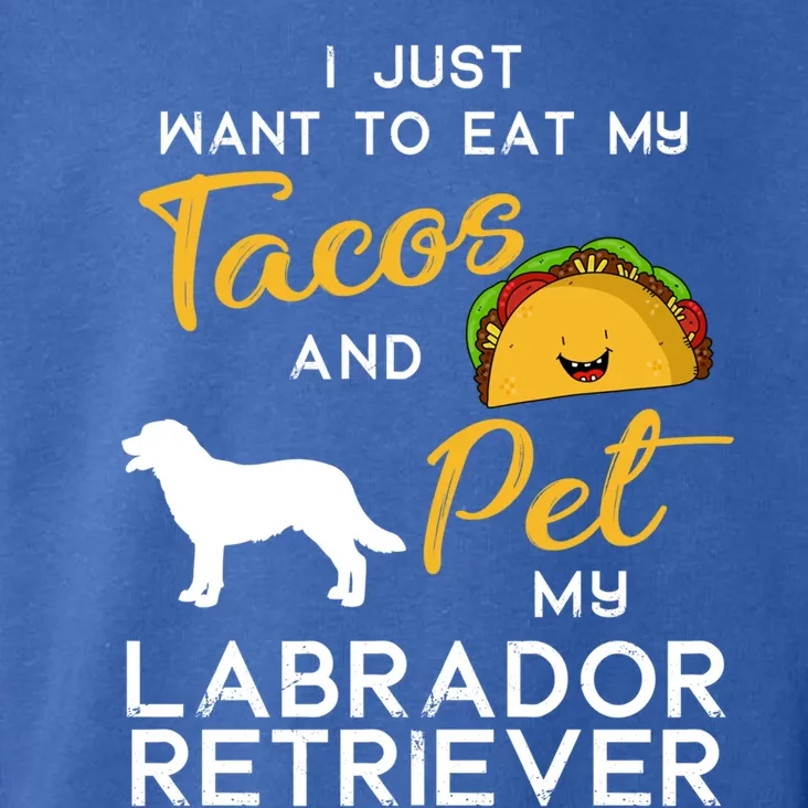 Labrador Retriever Dog Tacos Lover Owner Xmas Birthday Gift Toddler Hoodie