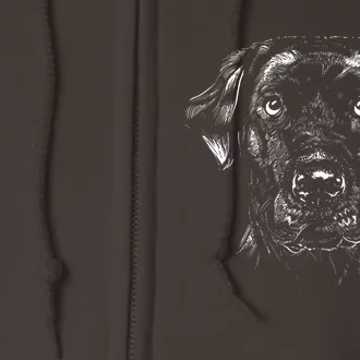 Labrador Retriever Dog Full Zip Hoodie