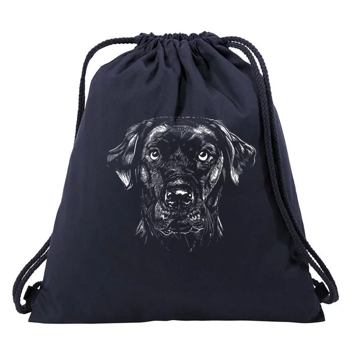 Labrador Retriever Dog Drawstring Bag